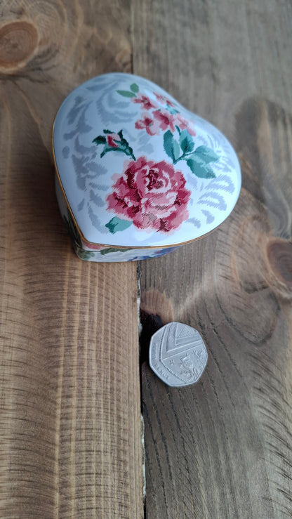 'Piss Flaps' Upcycled Heart Shaped Trinket Pot