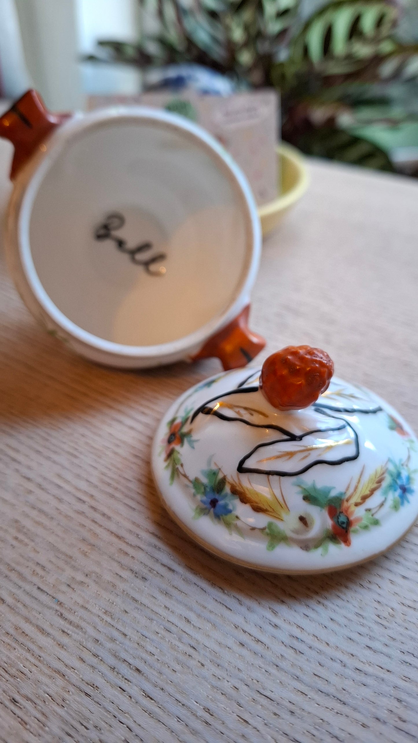 'Bell End' Upcycled Pretty Trinket Pot