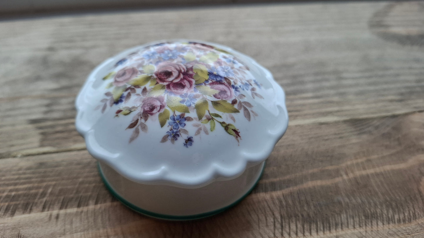'Bitch' Upcycled Floral Trinket Pot