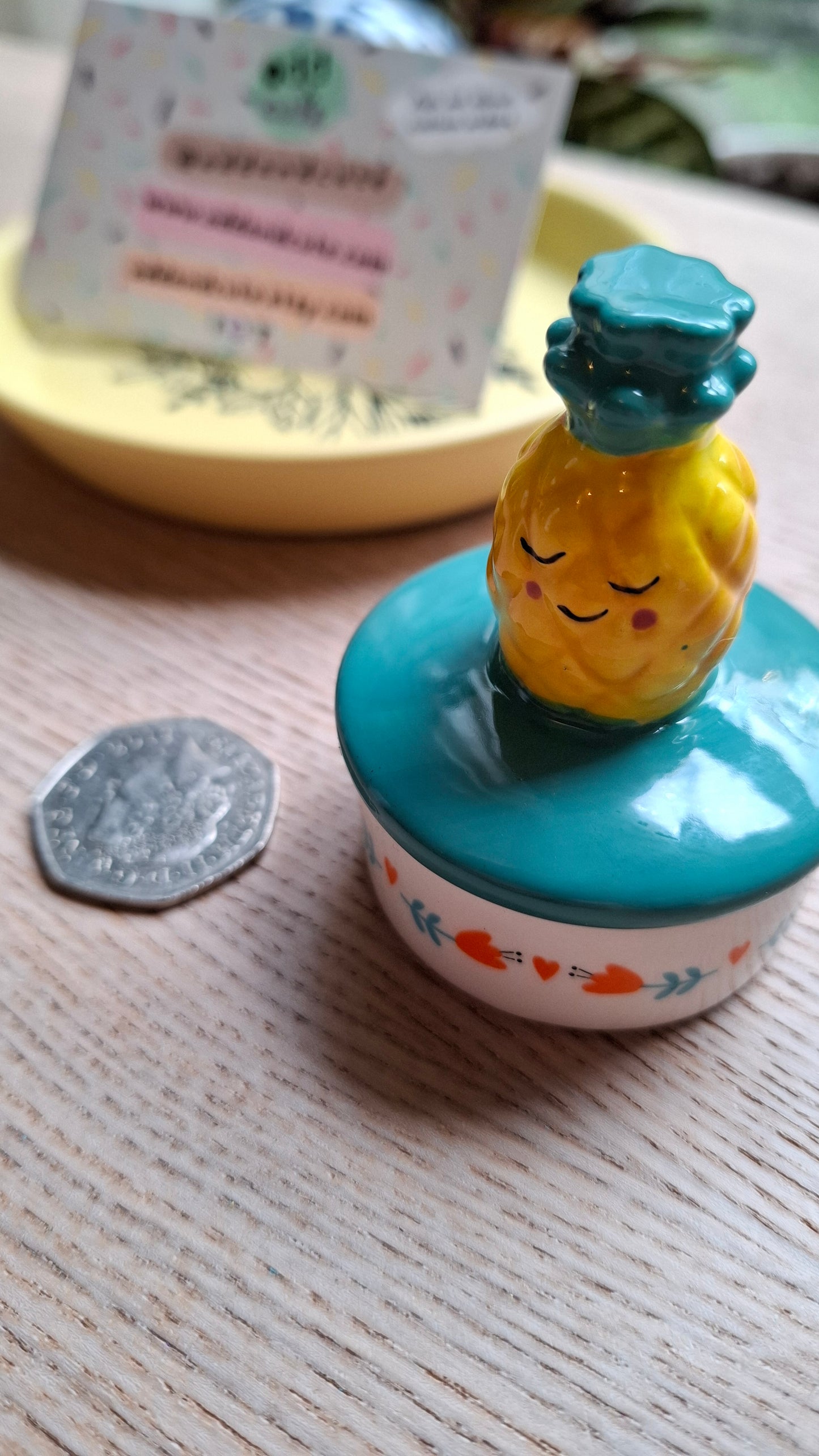 'Bum' Upcycled Pineapple Trinket Pots