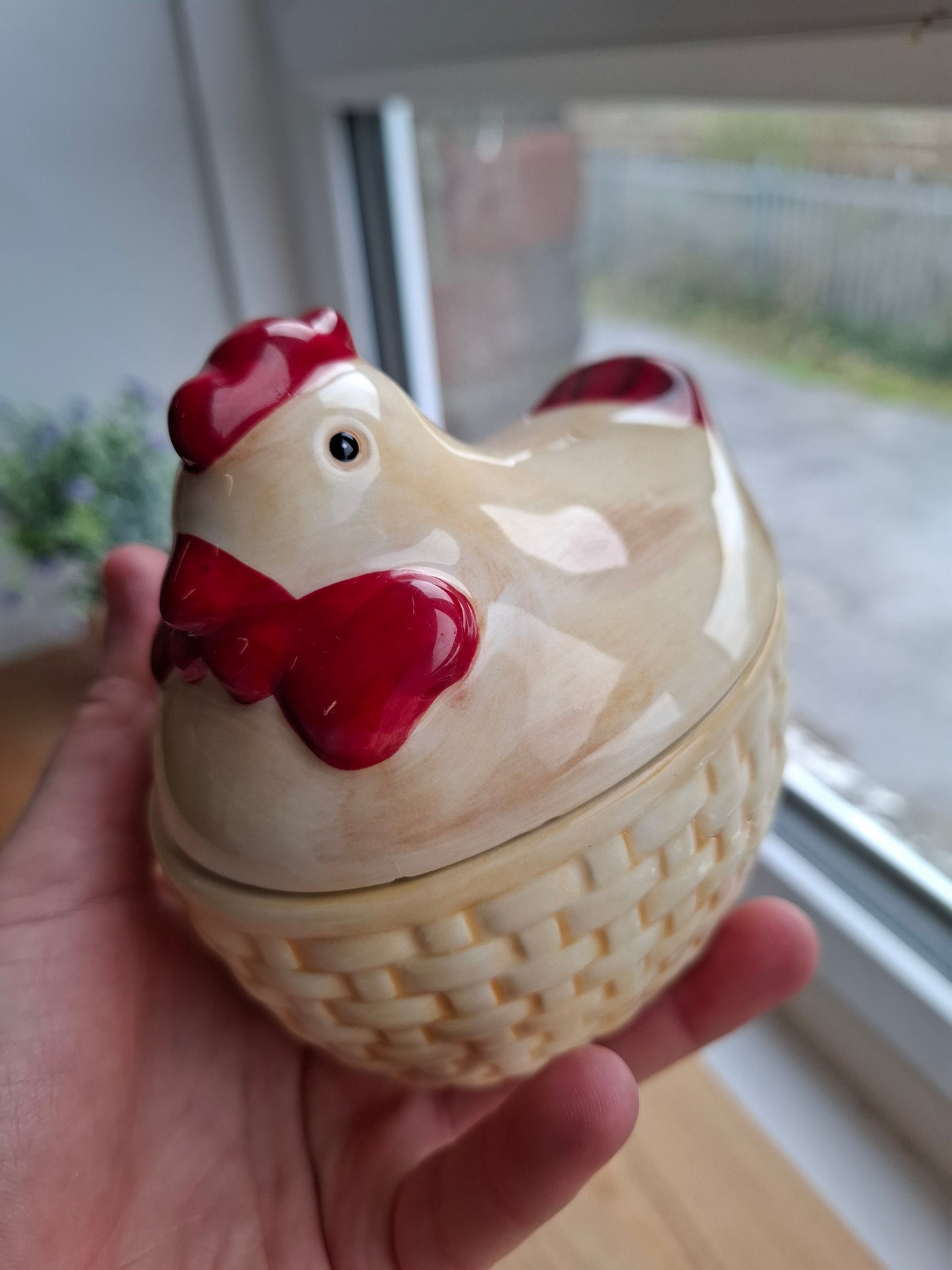 'Cunt' Upcycled Chicken Ceramic Pot