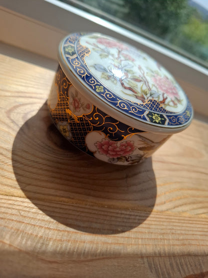 'Piss Flaps' Upcycled Round Bird Trinket Pot