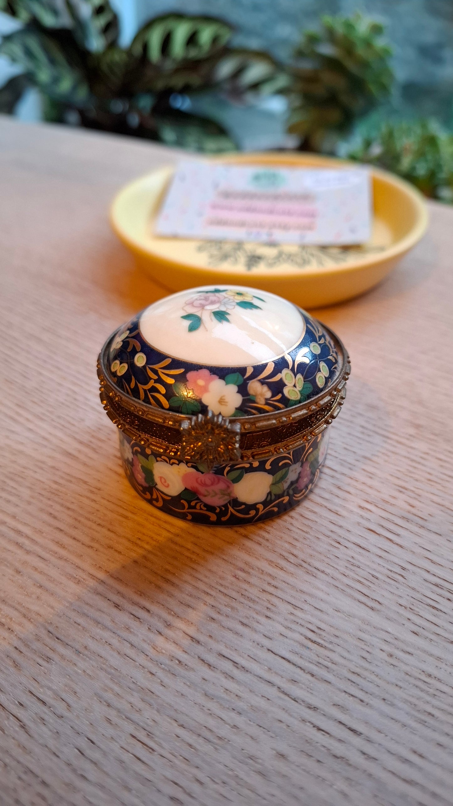 'Cunt' Upcycled Very Fancy Pretty Floral Trinket Pot