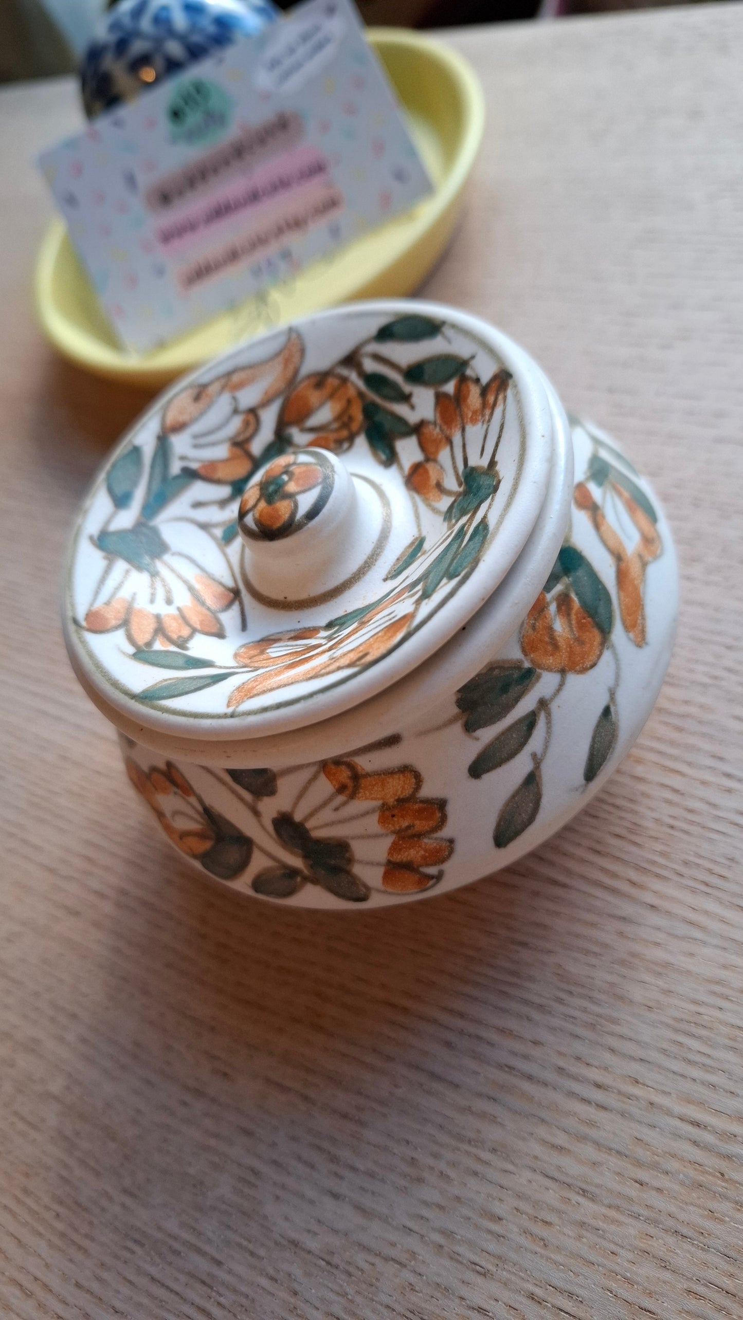 'Cunt' Upcycled Chunky Lidded Pot