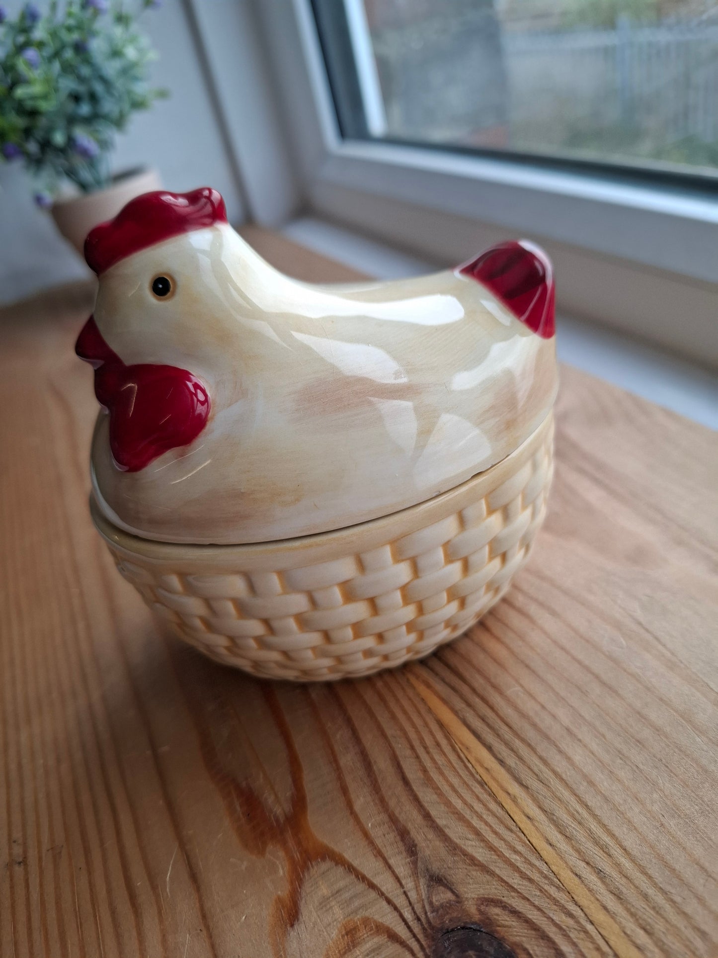 'Cunt' Upcycled Chicken Ceramic Pot