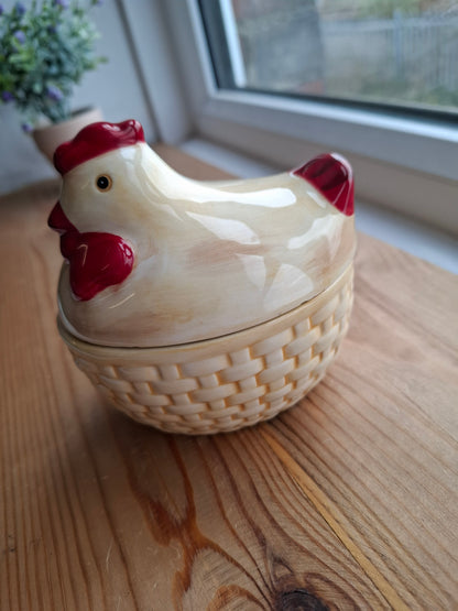 'Cunt' Upcycled Chicken Ceramic Pot