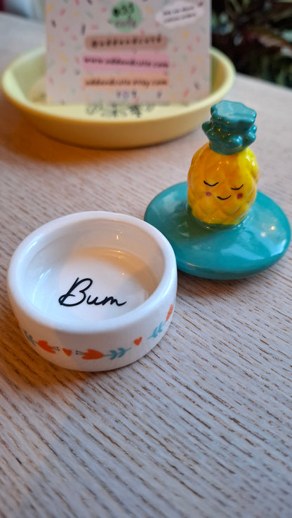 'Bum' Upcycled Pineapple Trinket Pots