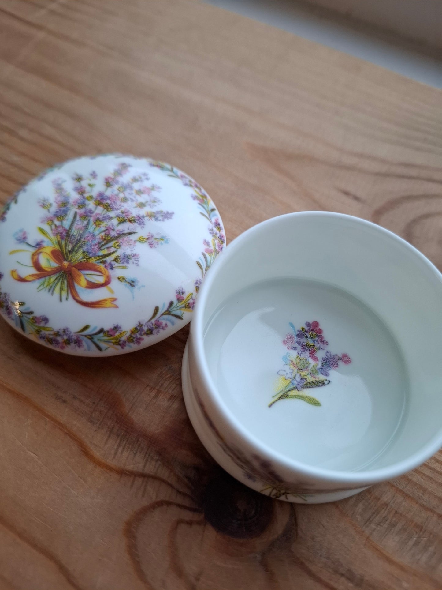 'Twat' Upcycled Small Round Bouquet Trinket Pot