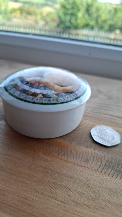 'Cunt' Upcycled Ceramic Cat Ashtray