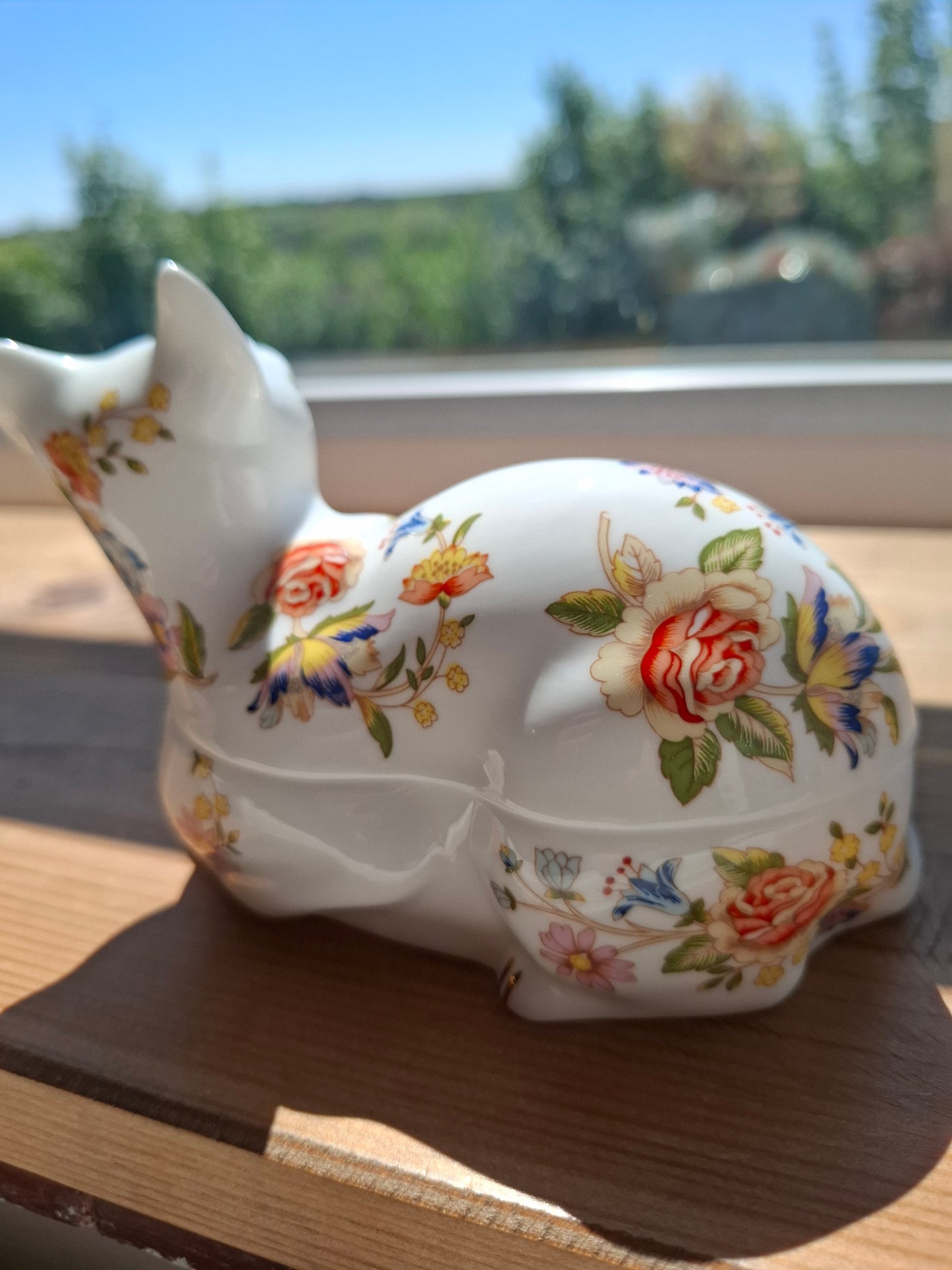'Cunt' Large Pretty Cat Ceramic Trinket Pot