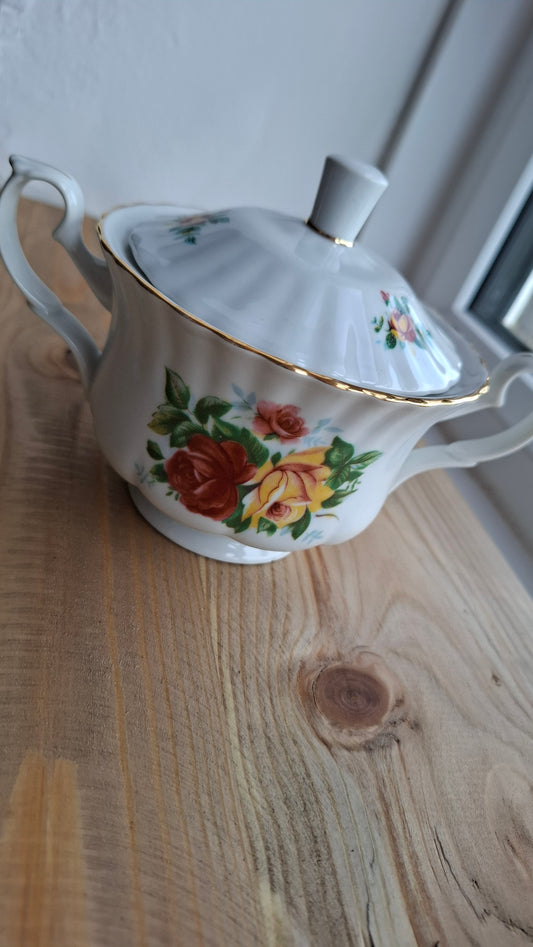 'Twat' Upcycled Ceramic Pot With Handles (SLIGHT CRACK)
