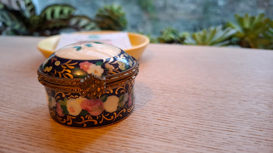 'Cunt' Upcycled Very Fancy Pretty Floral Trinket Pot