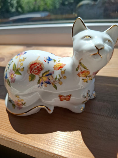 'Cunt' Large Pretty Cat Ceramic Trinket Pot