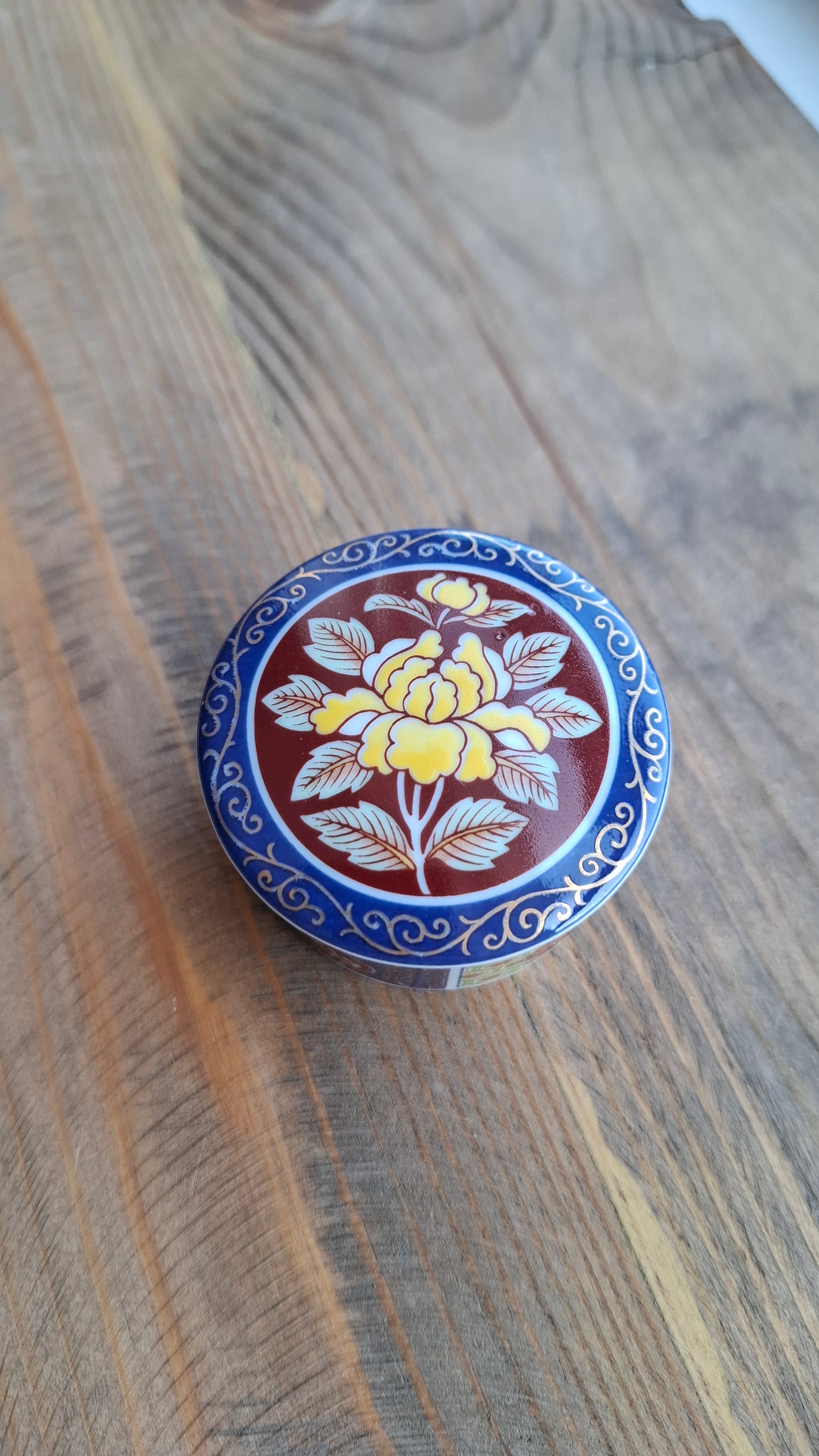 'Twat' Upcycled Small Round Trinket Pot