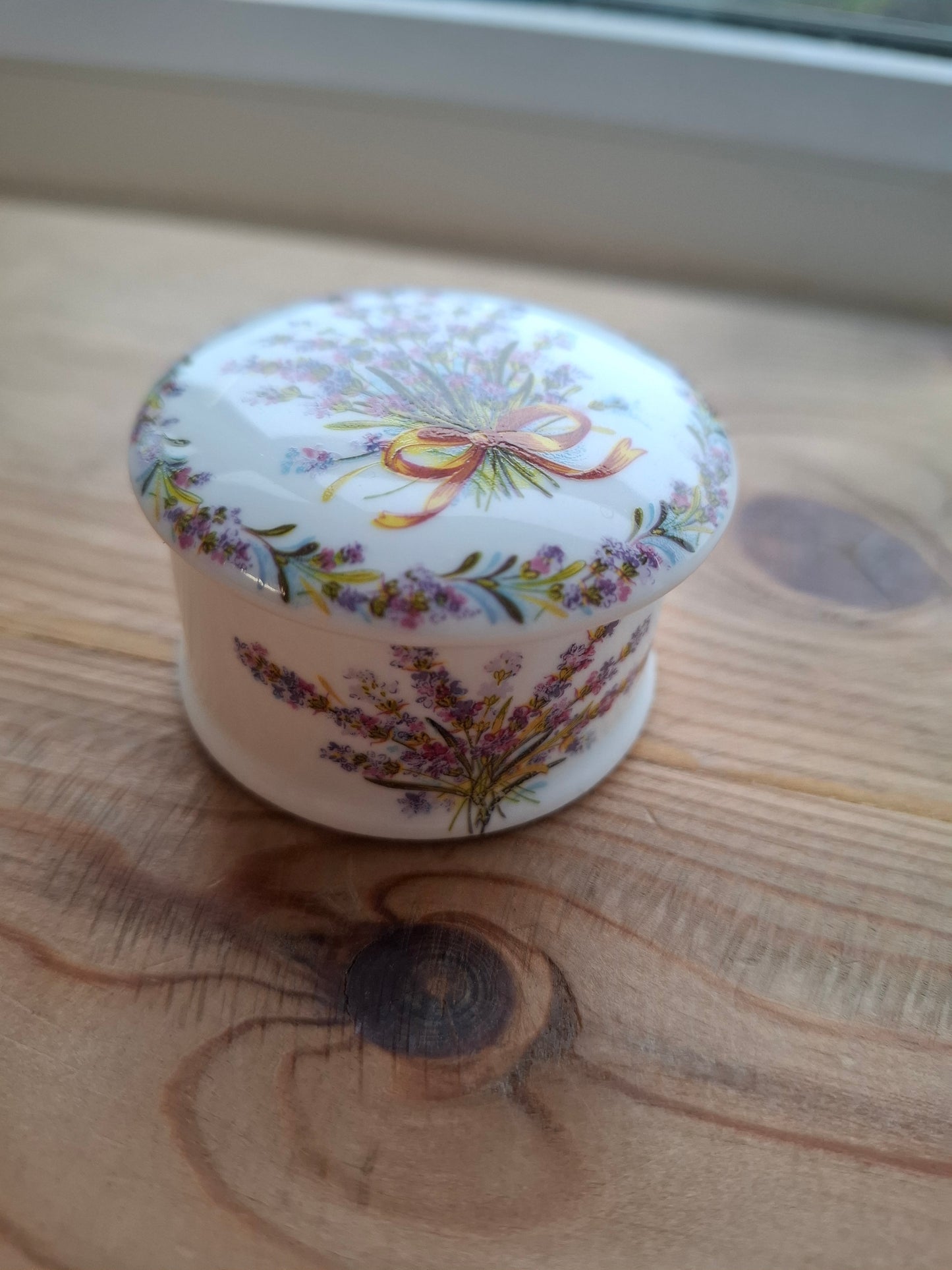 'Twat' Upcycled Small Round Bouquet Trinket Pot