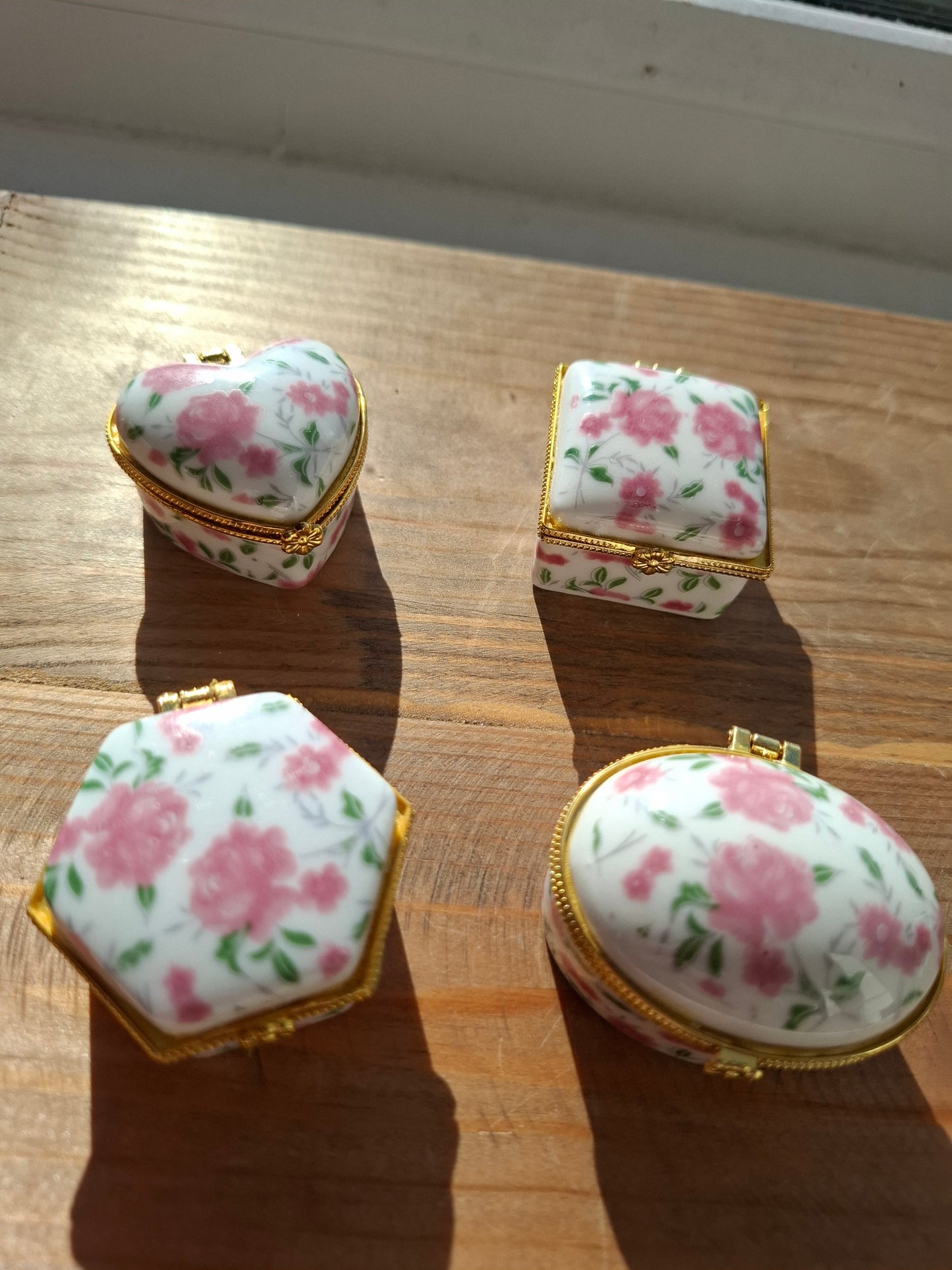 'Cunt' Upcycled Mini Trinket/Pill Pot Pink Floral