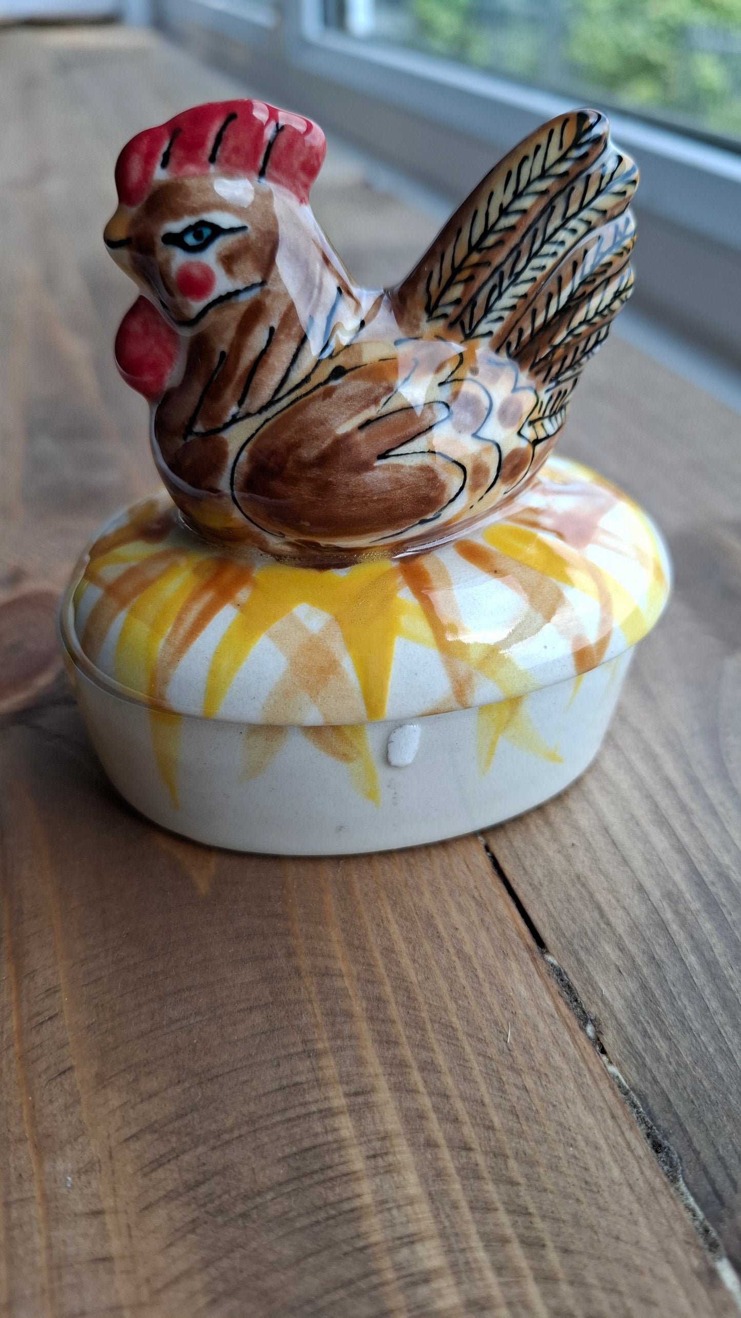 'Cunt' Upcycled Chicken Trinket Pot