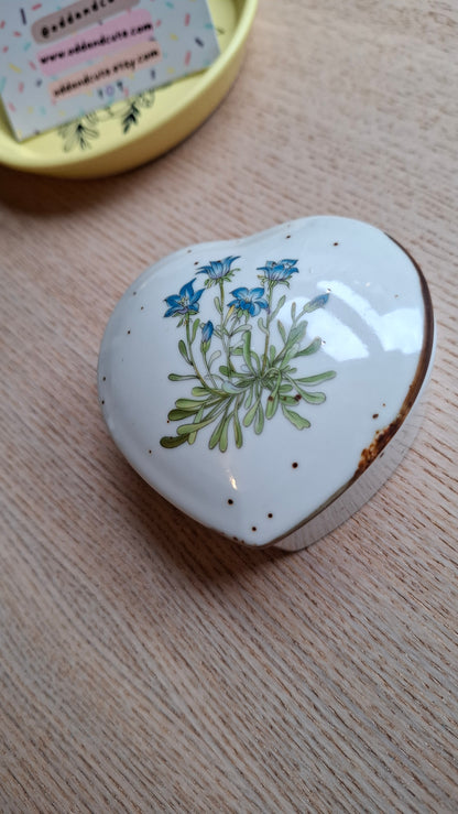 'Arse Hole' Upcycled Heart Shaped Trinket Pot