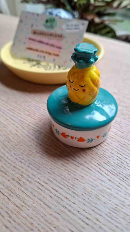'Bum' Upcycled Pineapple Trinket Pots