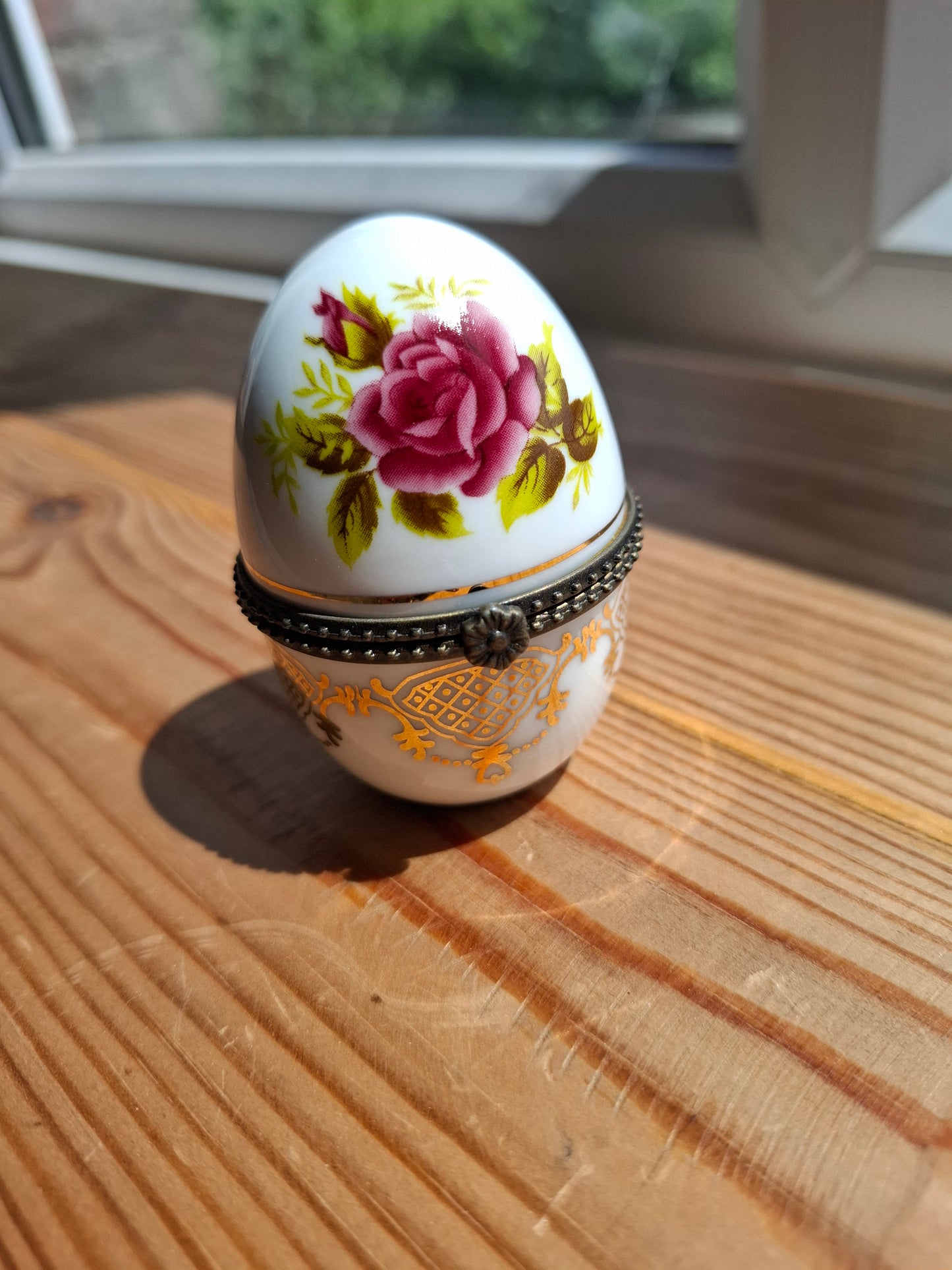 'Cunt' Upcycled Small Egg Shaped Trinket Pot