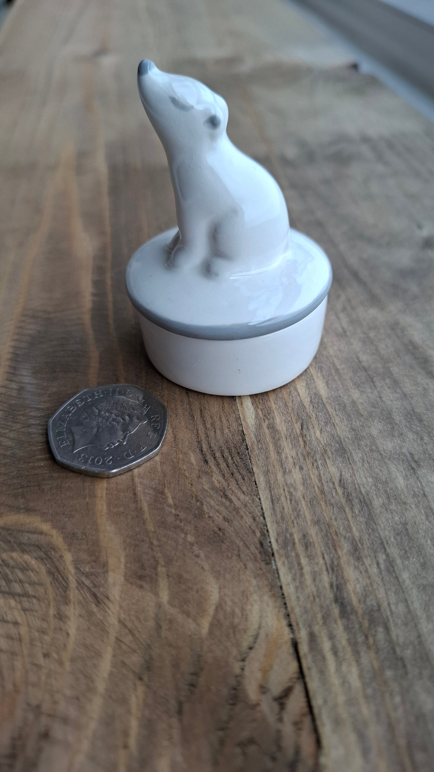 'Cunt' Upcycled Bear Trinket Pot