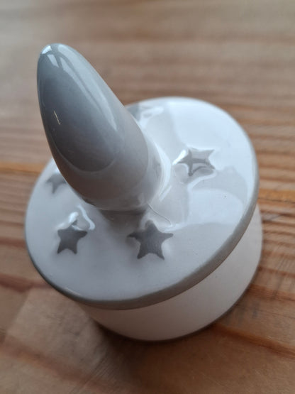'Cunt' Upcycled Moon Trinket Pot (DISCOUNTED)