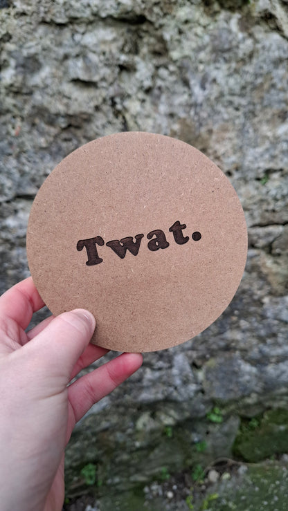 Cursey Coasters (Circle)