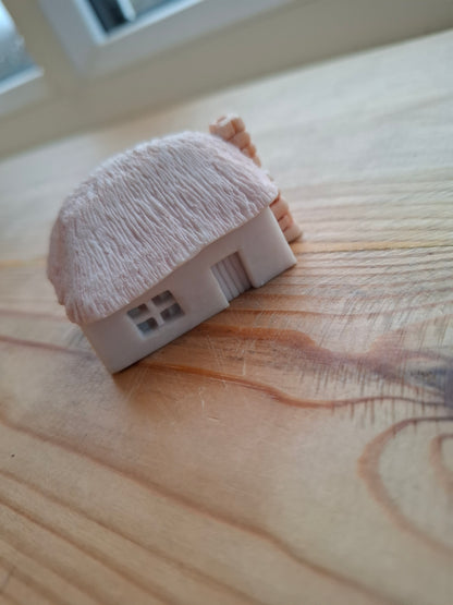 'Cunt' Upcycled TINY Pink Cottage Trinket Pot