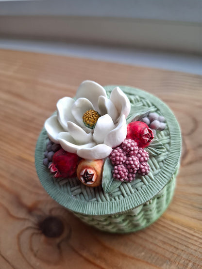 'Twat' Upcycled Flower/Fruit Trinket Pot