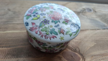 'Dick Head' Upcycled Butterfly and Flowers Trinket Pot