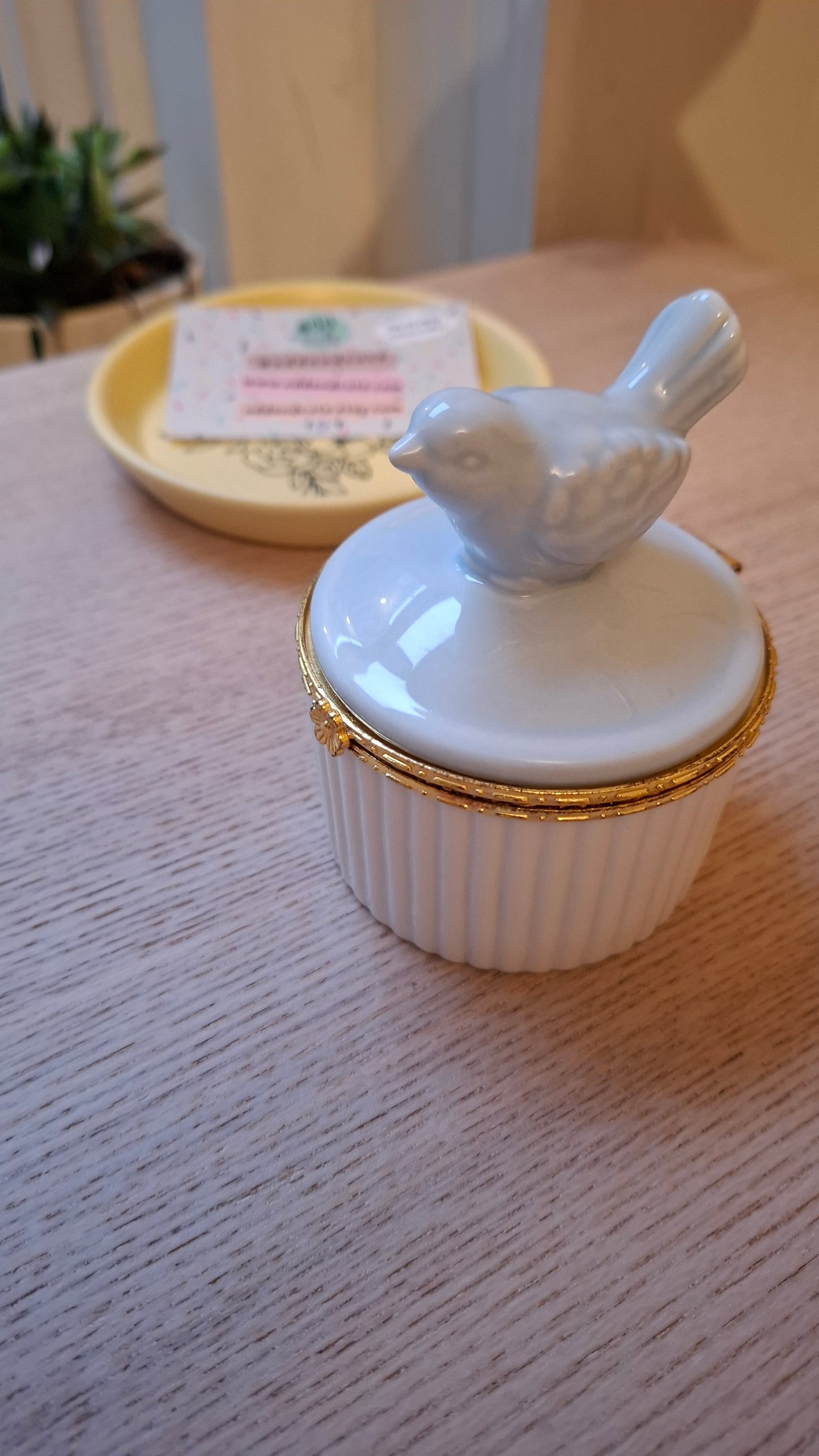 'Wanker' Upcycled Bird Trinket Pot