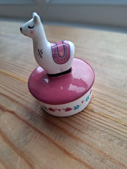 'Bum' Upcycled Llama Trinket Pot
