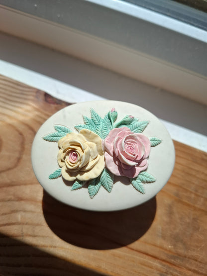 'Cunt' Rose Oval Shaped Trinket Pot