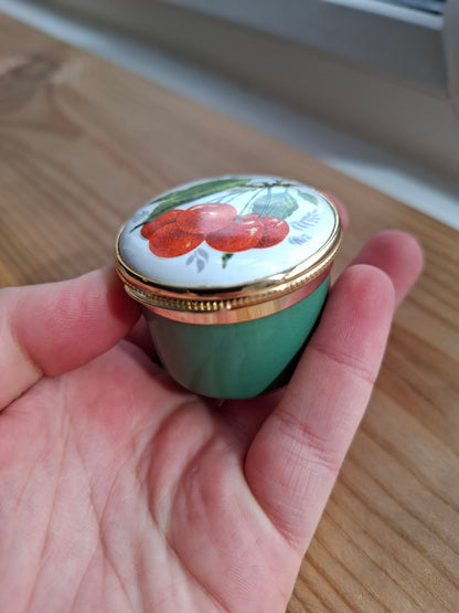 'Cunt' Upcycled Cherry Trinket Pot With Clasp