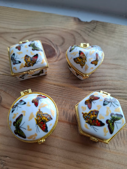 'Twat' Upcycled Mini Butterfly Trinket/Pill Pot