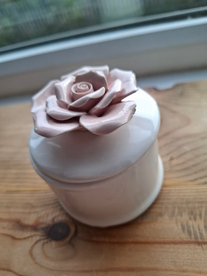 'Slag' Upcycled Rose Trinket Pot