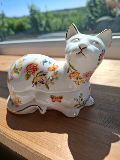 'Cunt' Large Pretty Cat Ceramic Trinket Pot