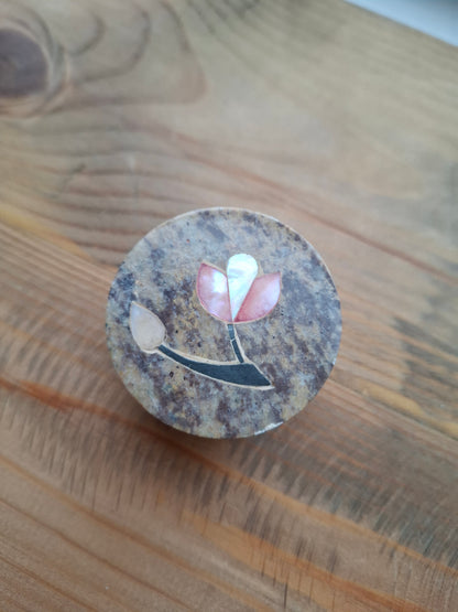 'Twat' Upcycled Small Pretty Stone Trinket Pot