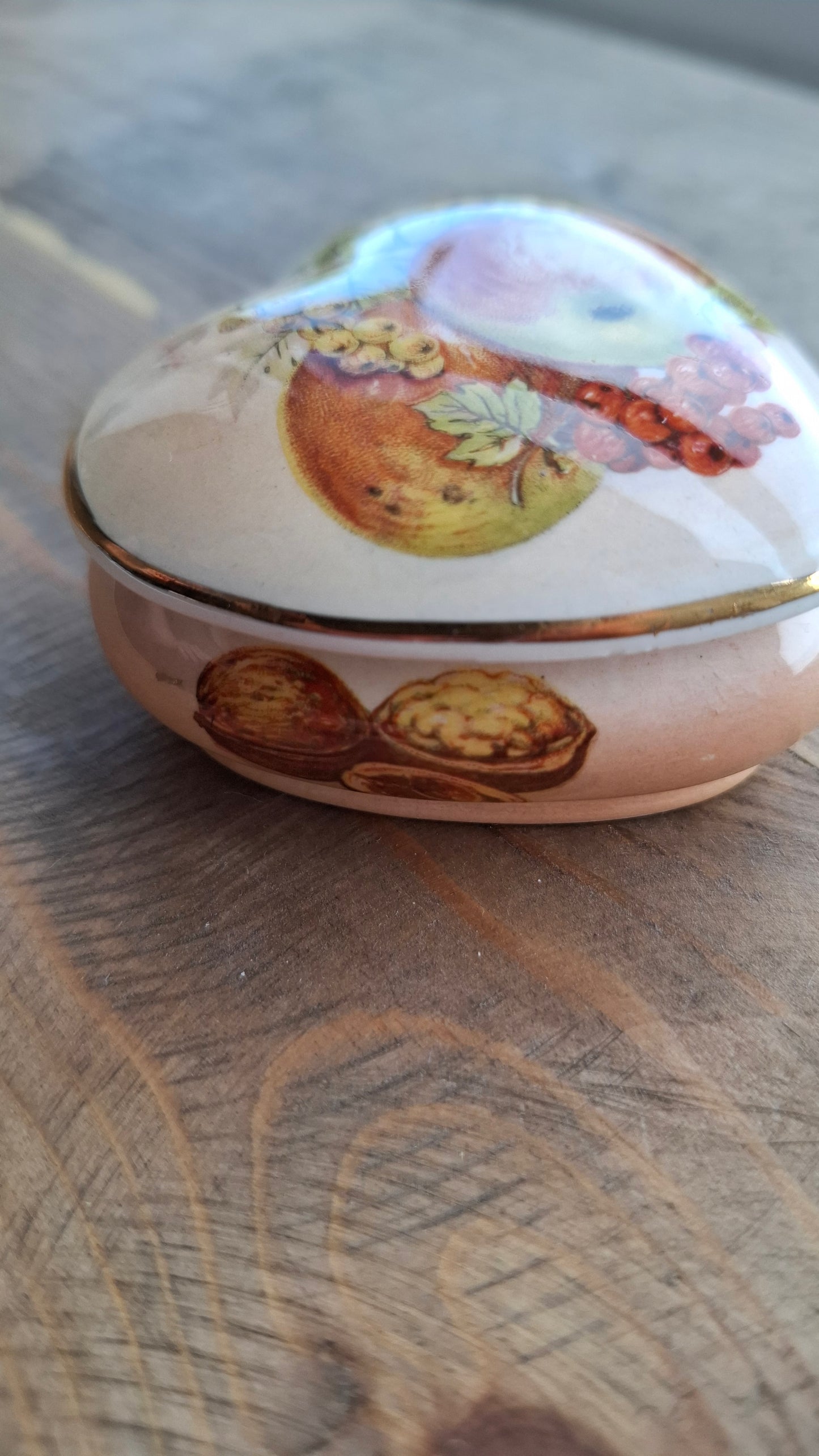 'Twat' Upcycled Heart Shaped Fruity Trinket Pot