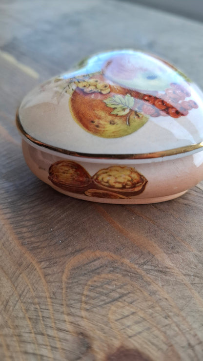 'Twat' Upcycled Heart Shaped Fruity Trinket Pot