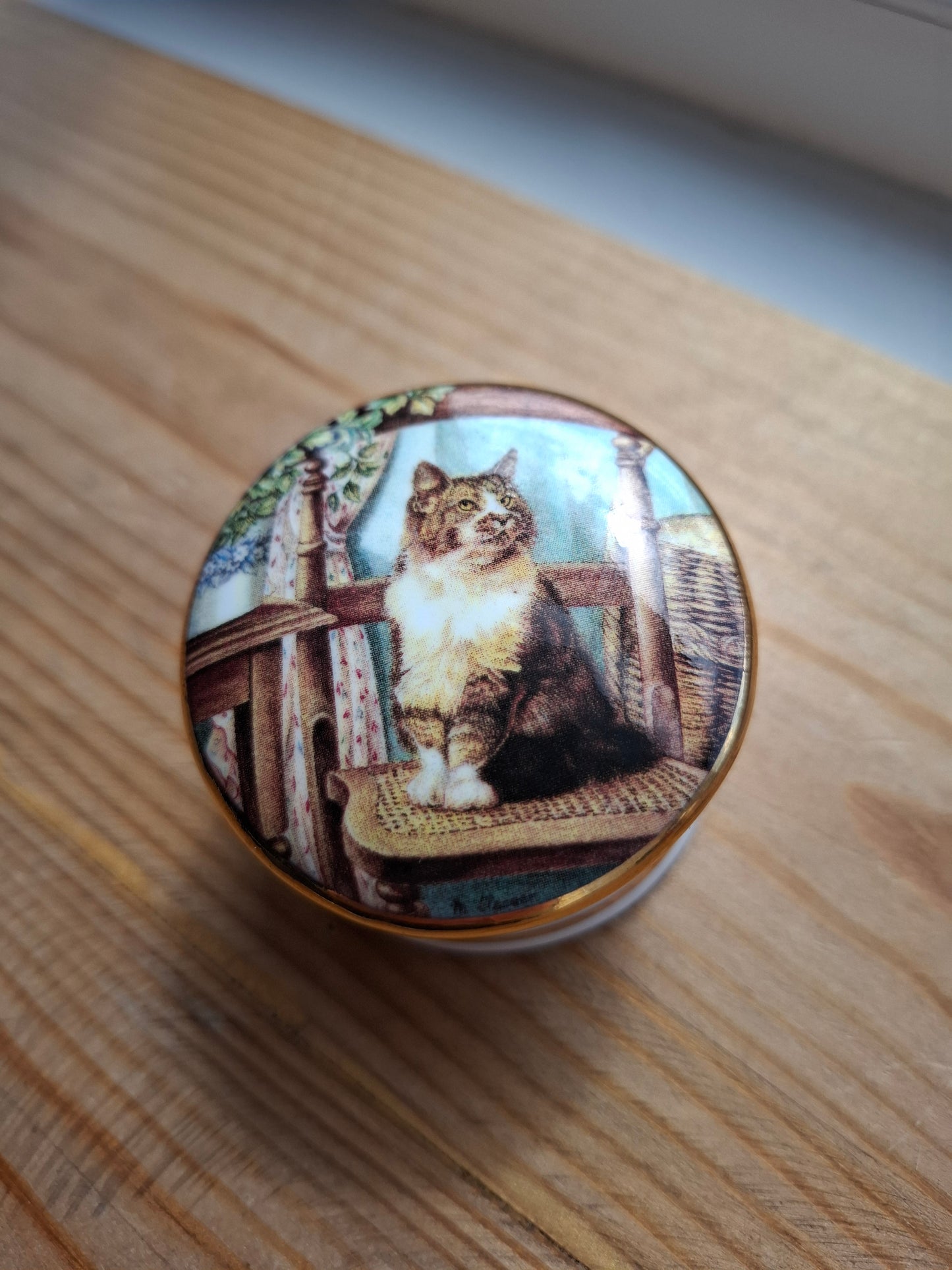 'Cunt' Upcycled Small Cat Trinket Pot