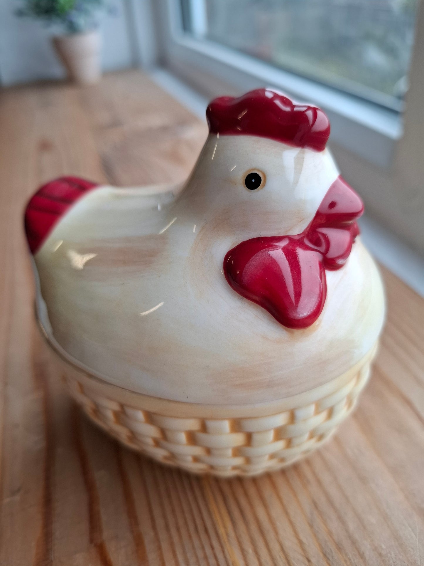 'Cunt' Upcycled Chicken Ceramic Pot
