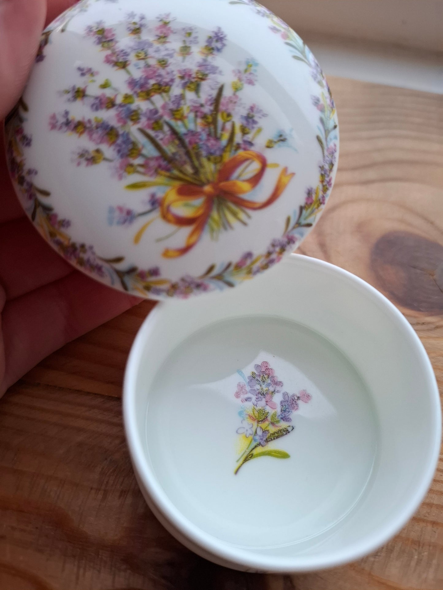 'Twat' Upcycled Small Round Bouquet Trinket Pot
