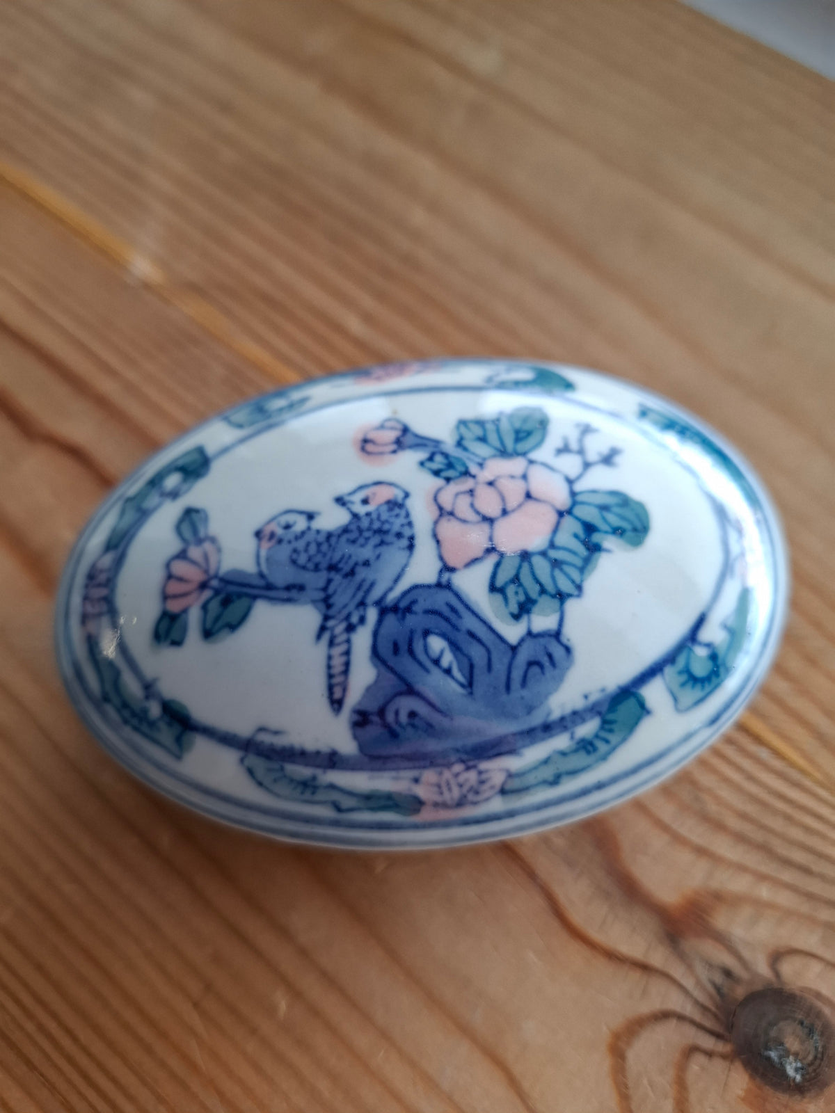 'Cunt' Upcycled Oval Shaped Birdy Trinket Pot