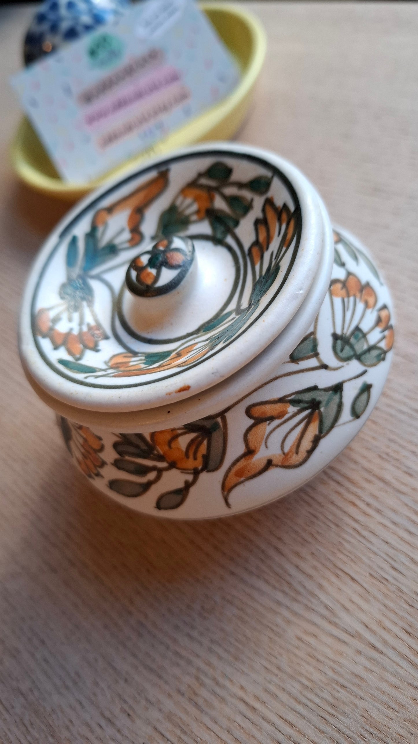 'Cunt' Upcycled Chunky Lidded Pot