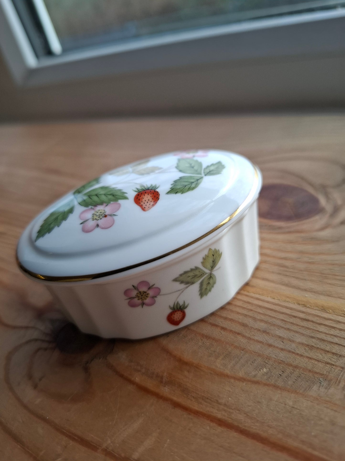 'Bell End' Upcycled Wild Strawberry Trinket Pot