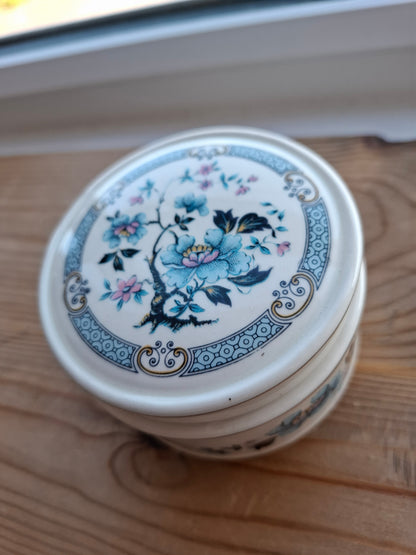 'Sugar Tits' Upcycled Chunky Bluey Floral Pot
