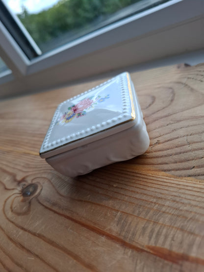 'Bum Hole' Upcycled Square Trinket Pot