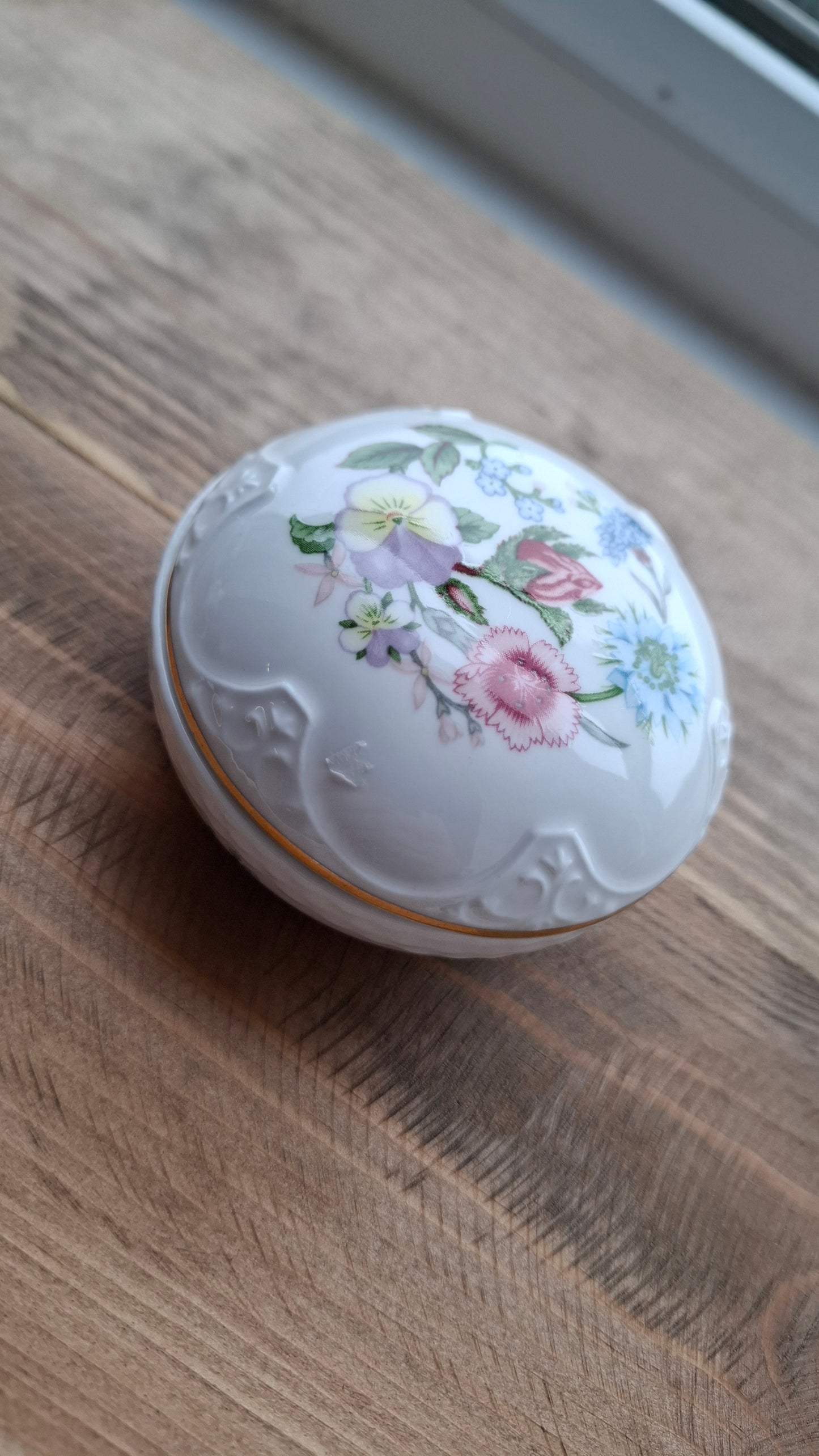'Cunt' Upcycled Pretty Aynsley Trinket Pot