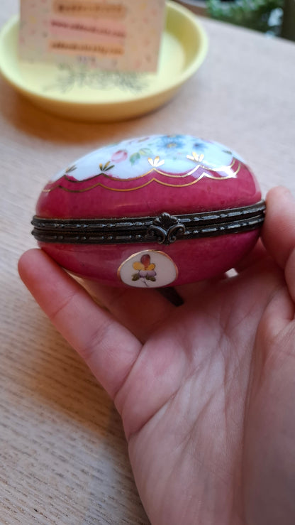 'Cunt' Upcycled Fancy Pink Egg Trinket Pot